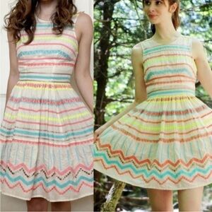 Plenty by Tracy Reese multicolor tea dress size 6